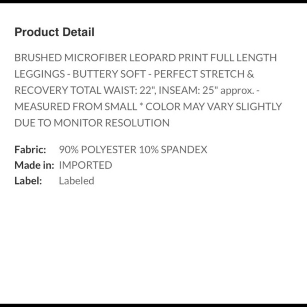 LEGGINGS!! - Picture 4 of 4